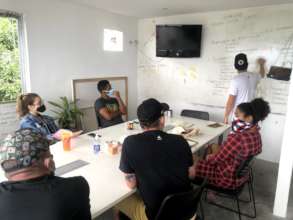 A monthly collective planning session