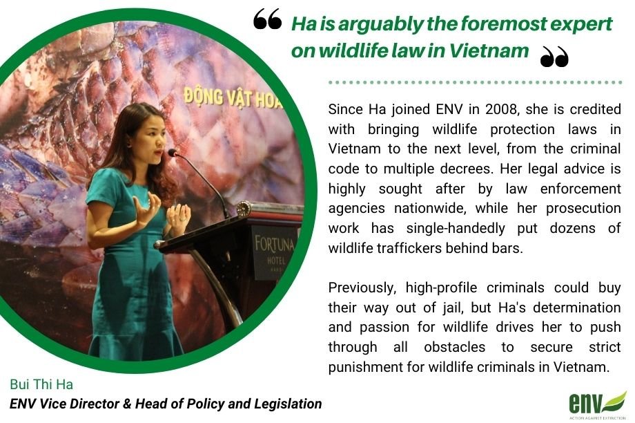 Help 30 Women Fight Wildlife Crime in Vietnam
