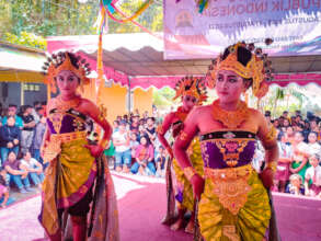Balinese dance at the Independence Day celebration