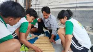 Bamboo craft activities
