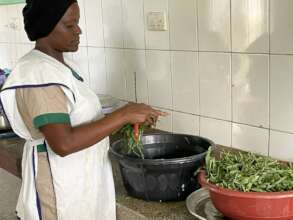 School Cook at Work