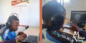 African Net Buddy Studying the Solar System