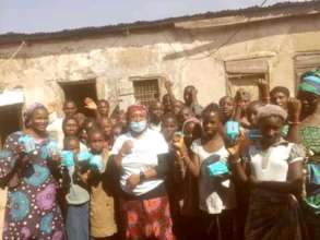 Free Sanitary Pad to Girls in Samaru Zaria