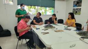 Our team during the training workshop