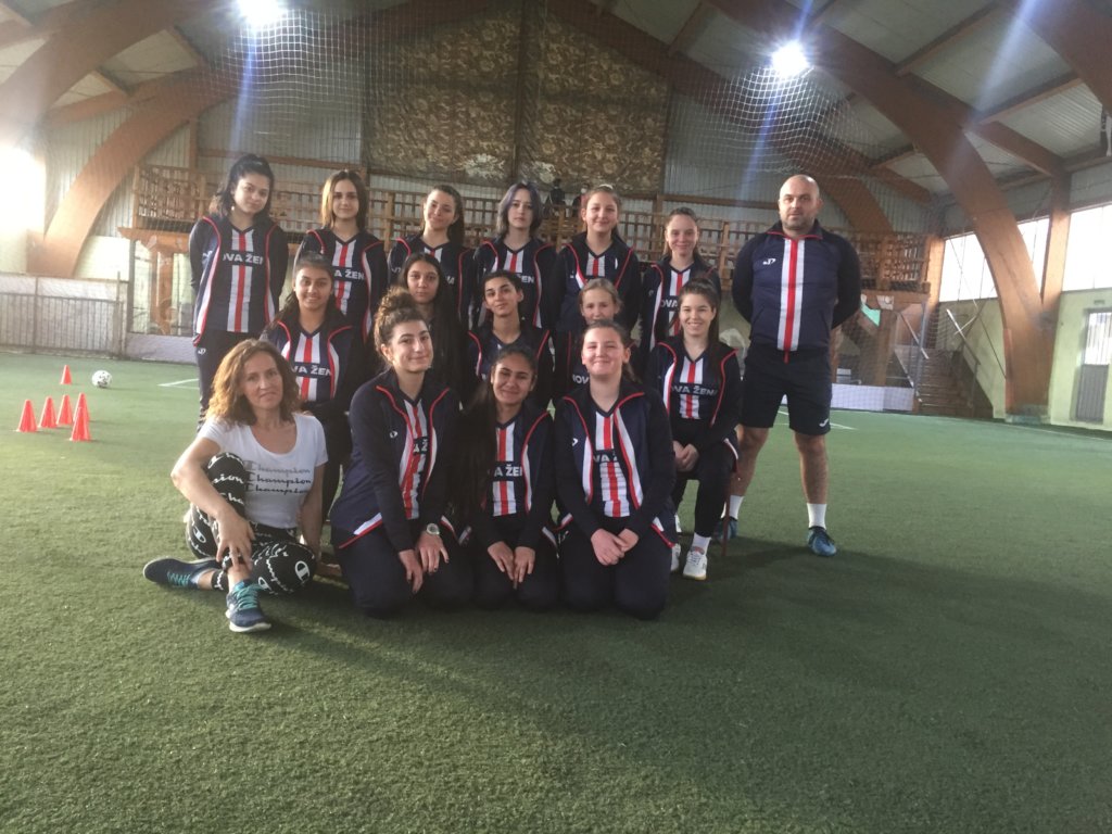 Football for Roma girls in Bosnia
