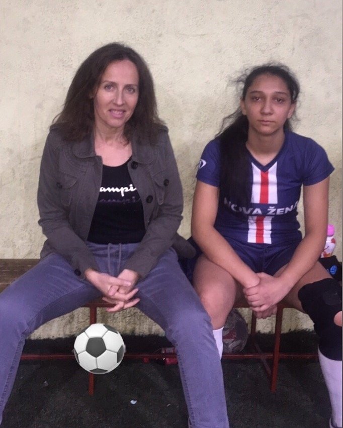 Football for Roma girls in Bosnia
