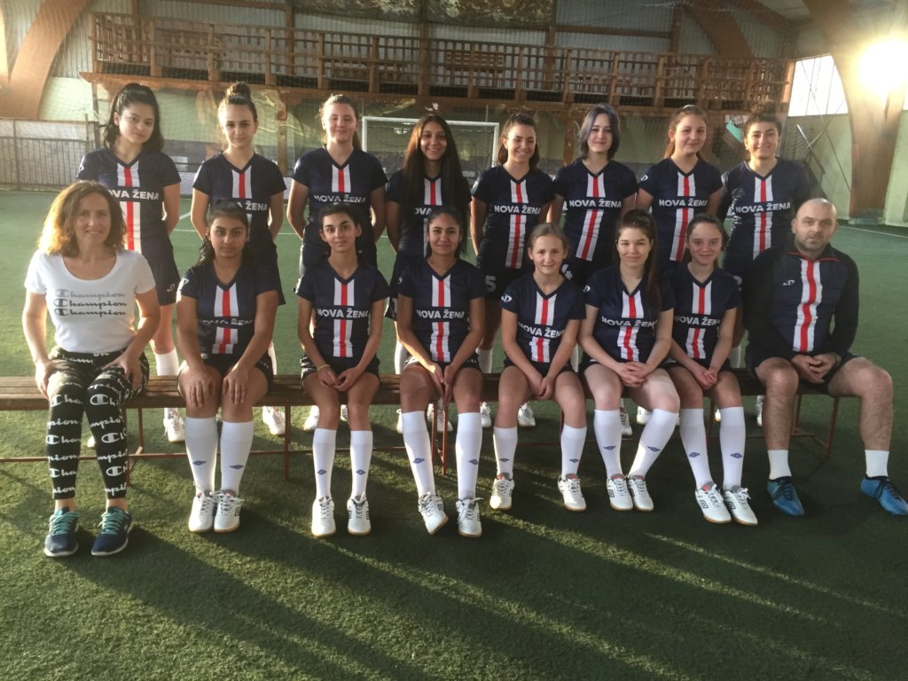 Football for Roma girls in Bosnia