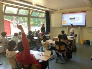 Domestic Project, visit at Hamburg school