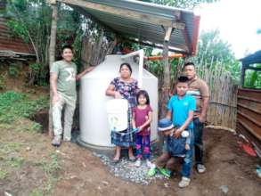 1st completed rainwater harvesting system