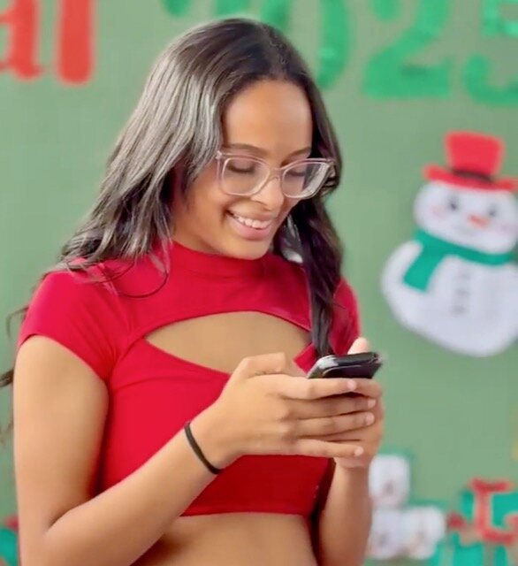 Mirella giving her wonderful farewell speech