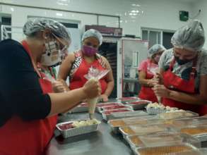 Completing the bakery training