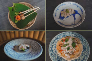 Foods at Food Festival, cooked by students