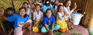 Village students at Learning Center
