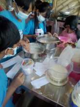 Making Traditional Snack At Cooking Class