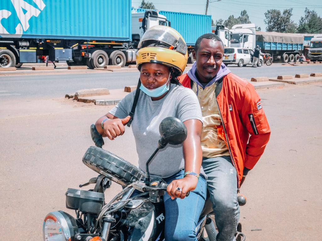 Female Motorcycle Taxi Drivers in Kenya GlobalGiving