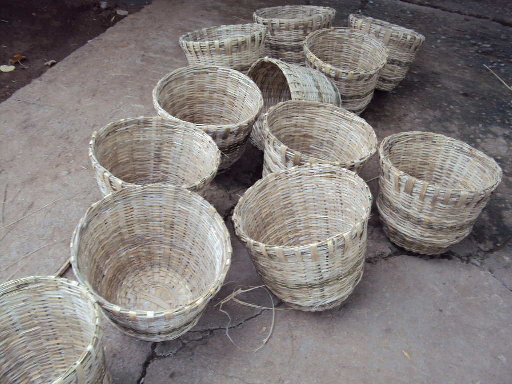 100 Poor Indian Widows Livelihood by Baskets Work