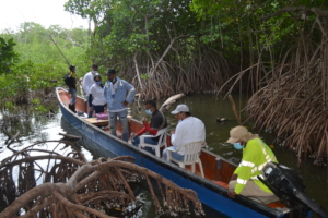 Coastal Visit in Cienaga Grande, Colombia