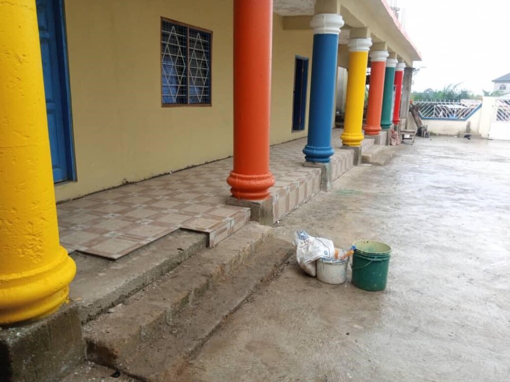 Completed classrooms