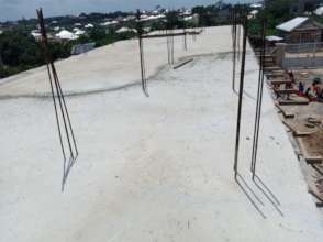 View of the fantastic new roof