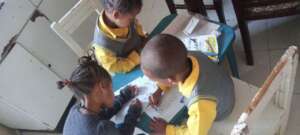 MHO Children beneficiaries on tutoring classes