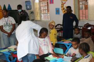 some ofchildren beneficiary    of the project