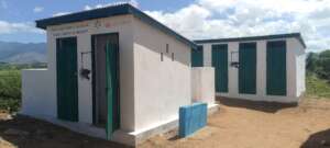 Latrine Block Built by SEED at a rural CSB