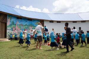 Moments of happiness at Seeds of Light school