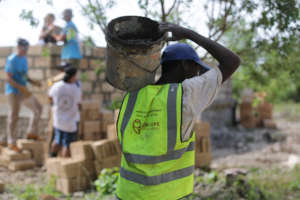 Construction works at Seeds of Light school