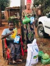 Home deliveries of food staples during drought