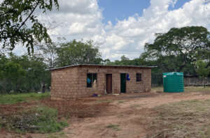 Partially built farmers' house