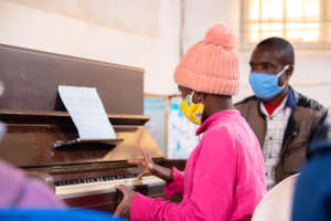 Piano with Mr. Zhou (before current closure)