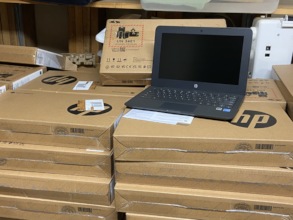 Chromebooks ready for shipment!