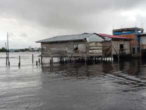 Amazon river house - one of many we serve