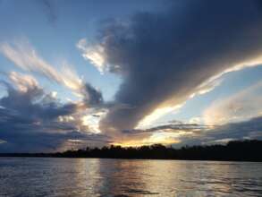 Evening on the Amazon