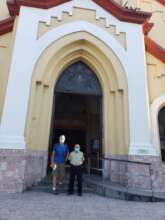 Devon & Padre Miguel - donation of covid funds