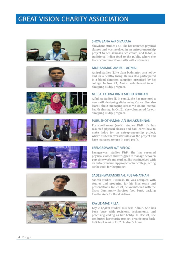 Study Aid for 30 Needy Students in Malaysia
