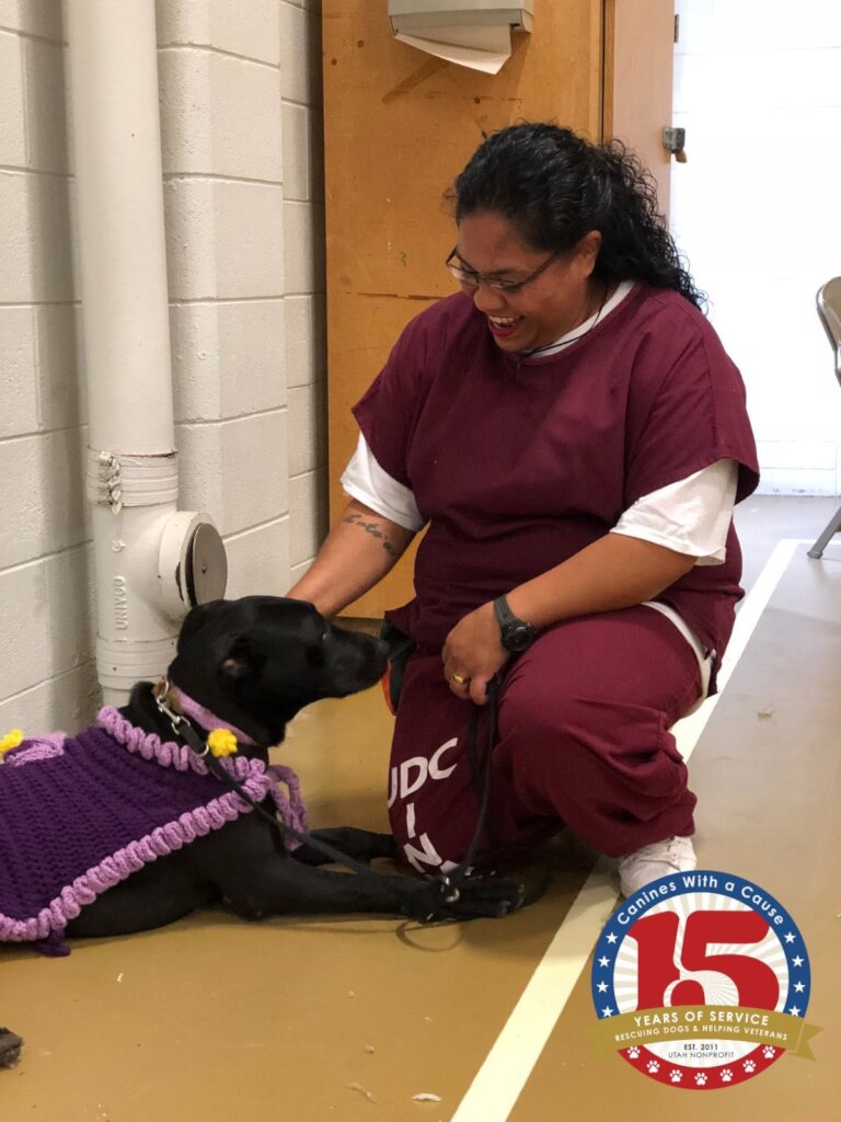 A DOC inmate & a CWAC pup
