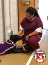 A DOC inmate & a CWAC pup
