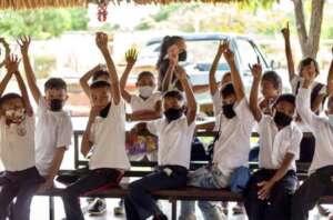 Kids in Tepichi Talatshi School, Mara Municipality