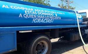 "Water for All" program's water truck