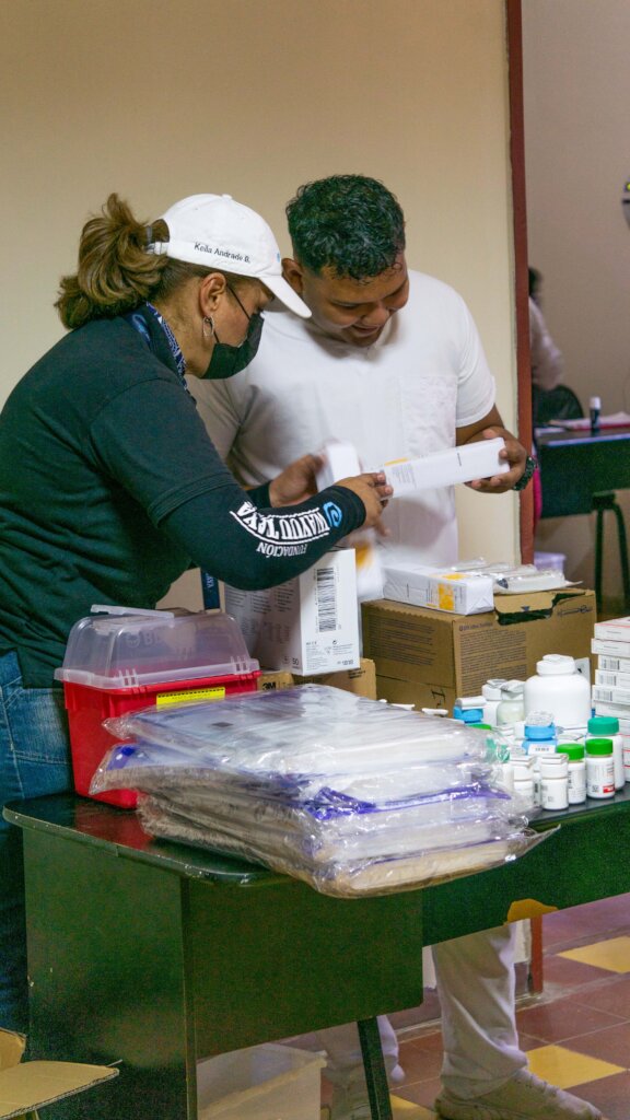 Aiding Venezuela: Helping those in need.