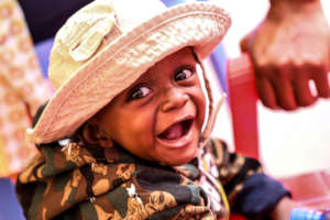 Well nourished babies are happy babies.