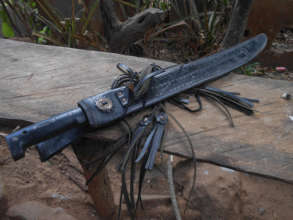 The machete represents an important life skill