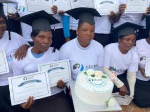 SHEpreneurs celebrating their graduation