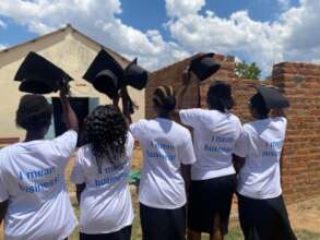 SHEpreneurs celebrating their graduation