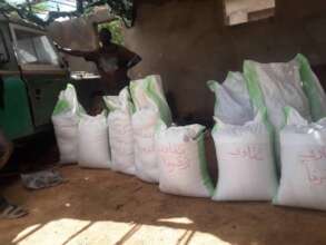 Seed is being delivered to six of our villages