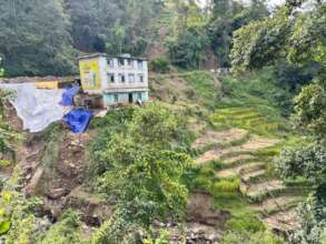 Landslides and floods caused by torrential rain