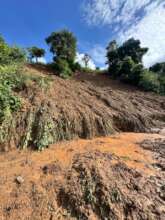 Landslides and floods caused by torrential rain