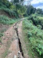 Landslides and floods caused by torrential rain