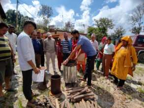 Demonstration of the Biochar Kiln